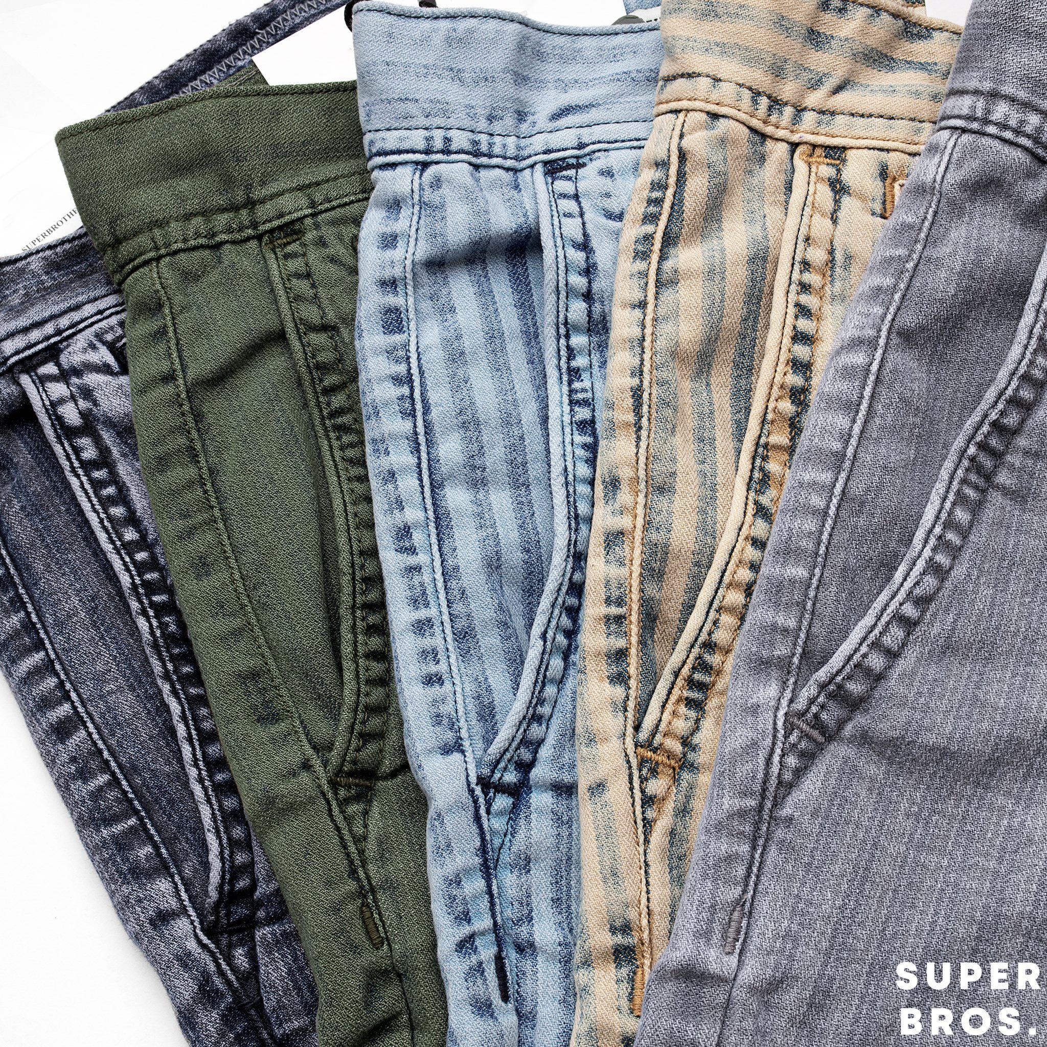  SHORT DENIM SUPER BROS 