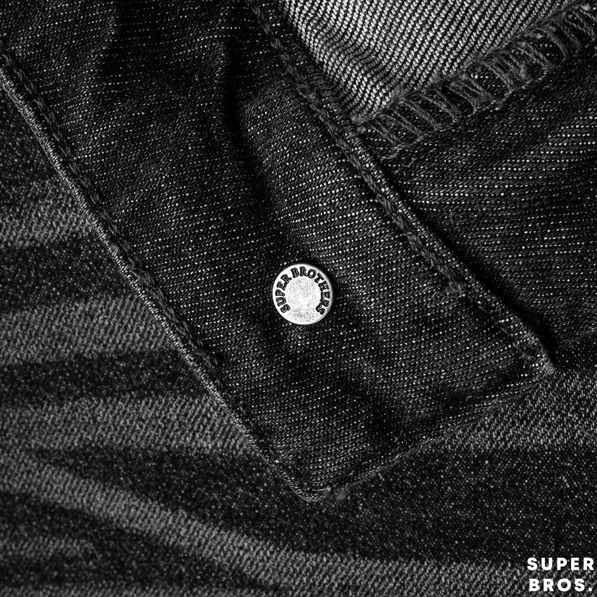  SHORT DENIM SUPER BROS 