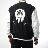  JACKET VARSITY BLACK SUPER BROS 