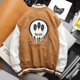  JACKET VARSITY BROWN SUPER BROS 