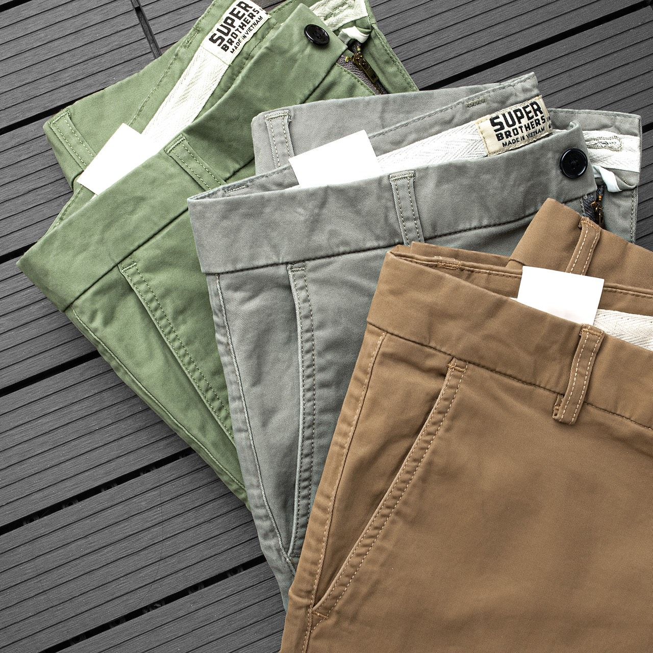  QUẦN KAKI CHINOS SUPER BROS 10 MÀU 