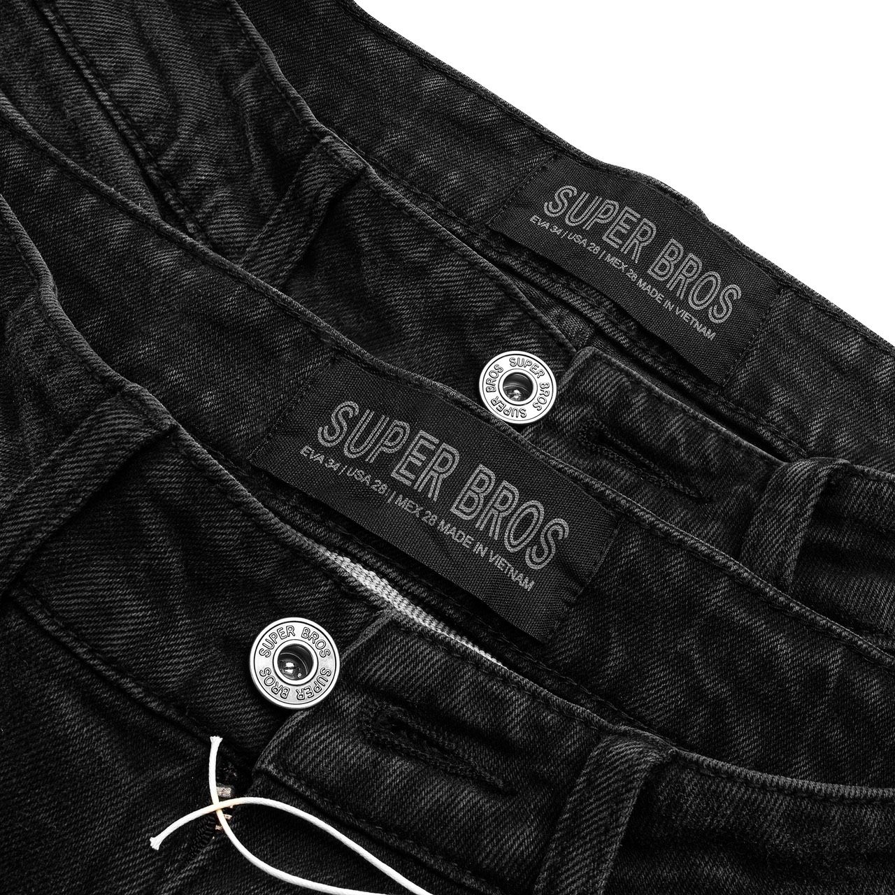  JEAN SUPER BROS WASH BỤI SS22 