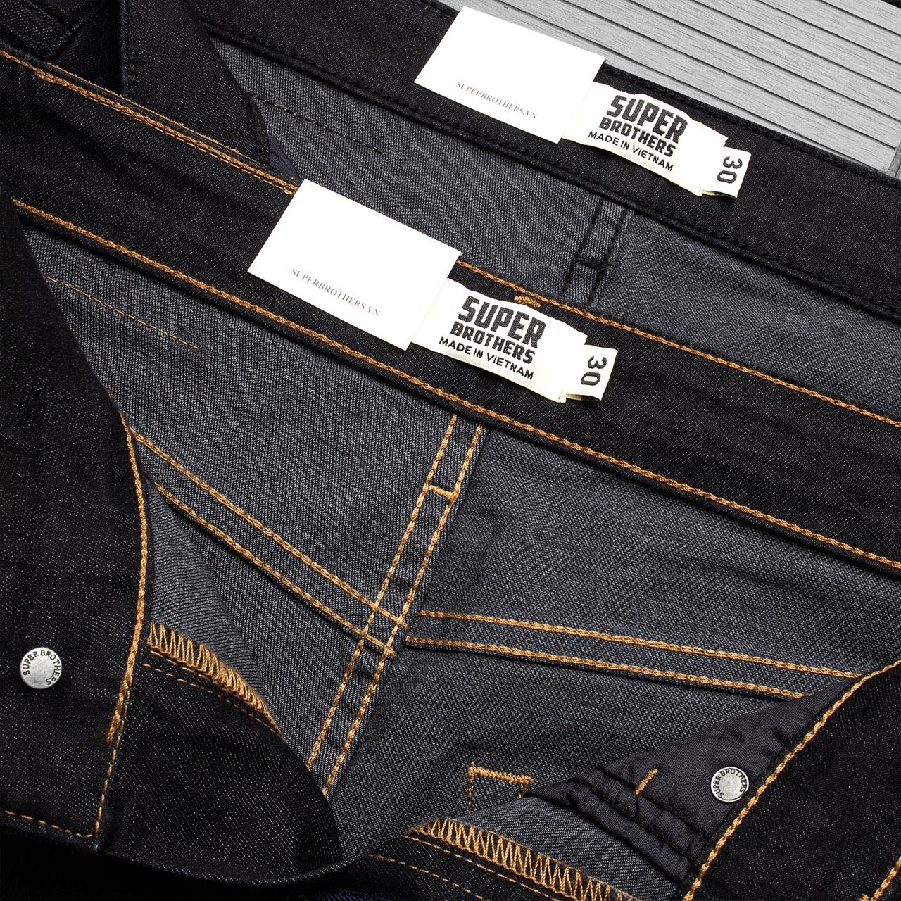  JEAN SUPER BROS WASH DARK 2M 