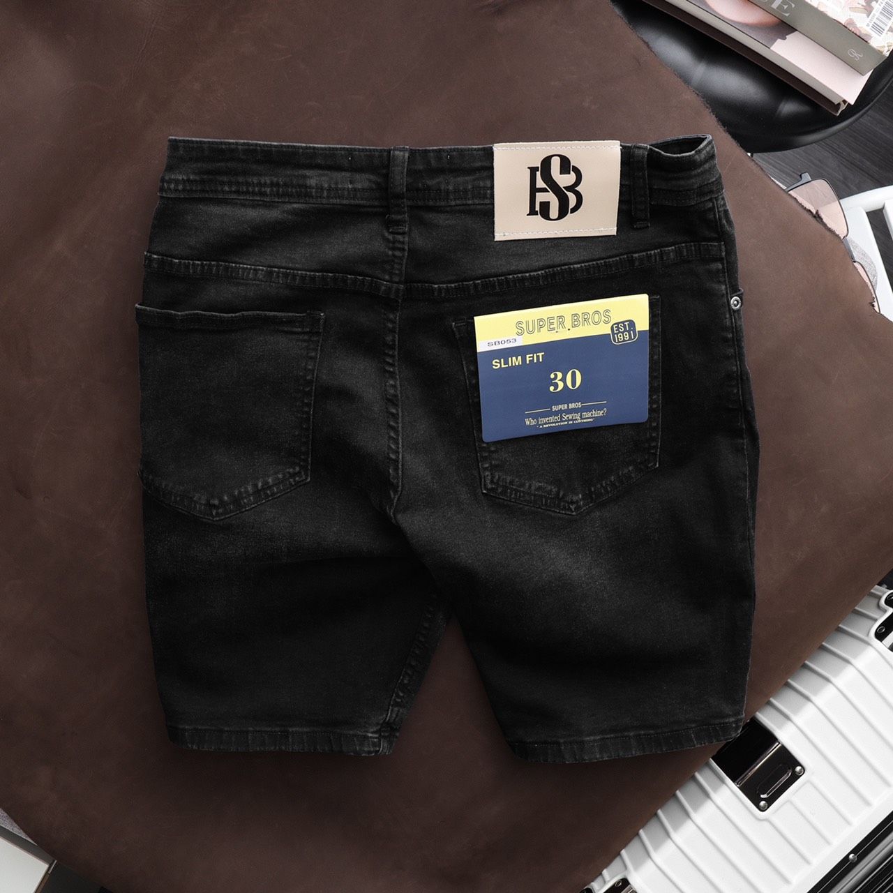  SHORT JEAN SUPER BROS WASH 5M SS22 