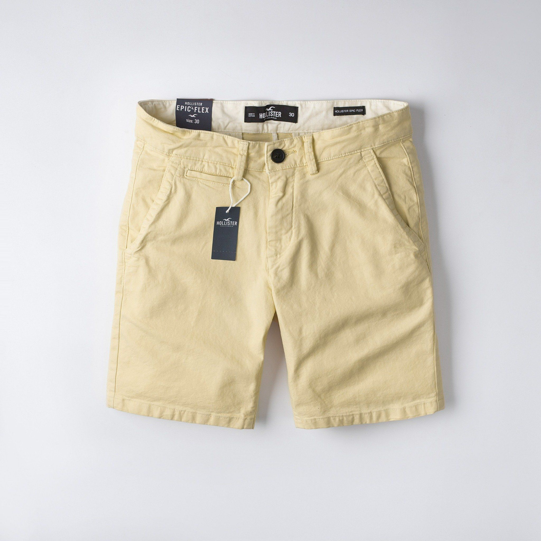  SHORT KAKI HOLLISTER CHINOS PANT 