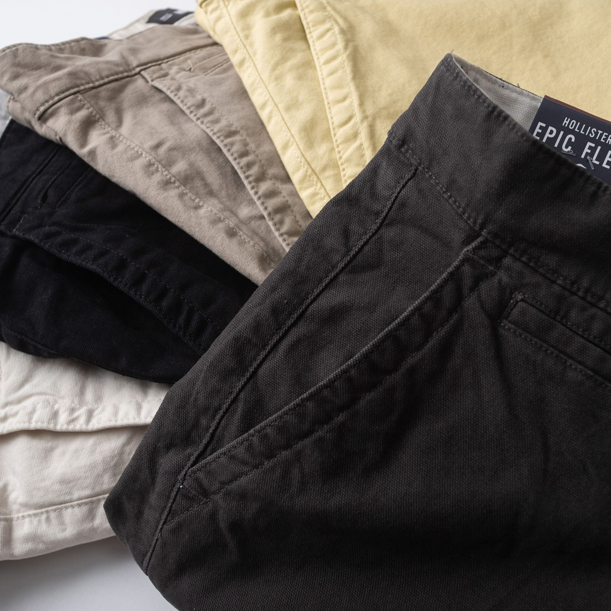  SHORT KAKI HOLLISTER CHINOS PANT 