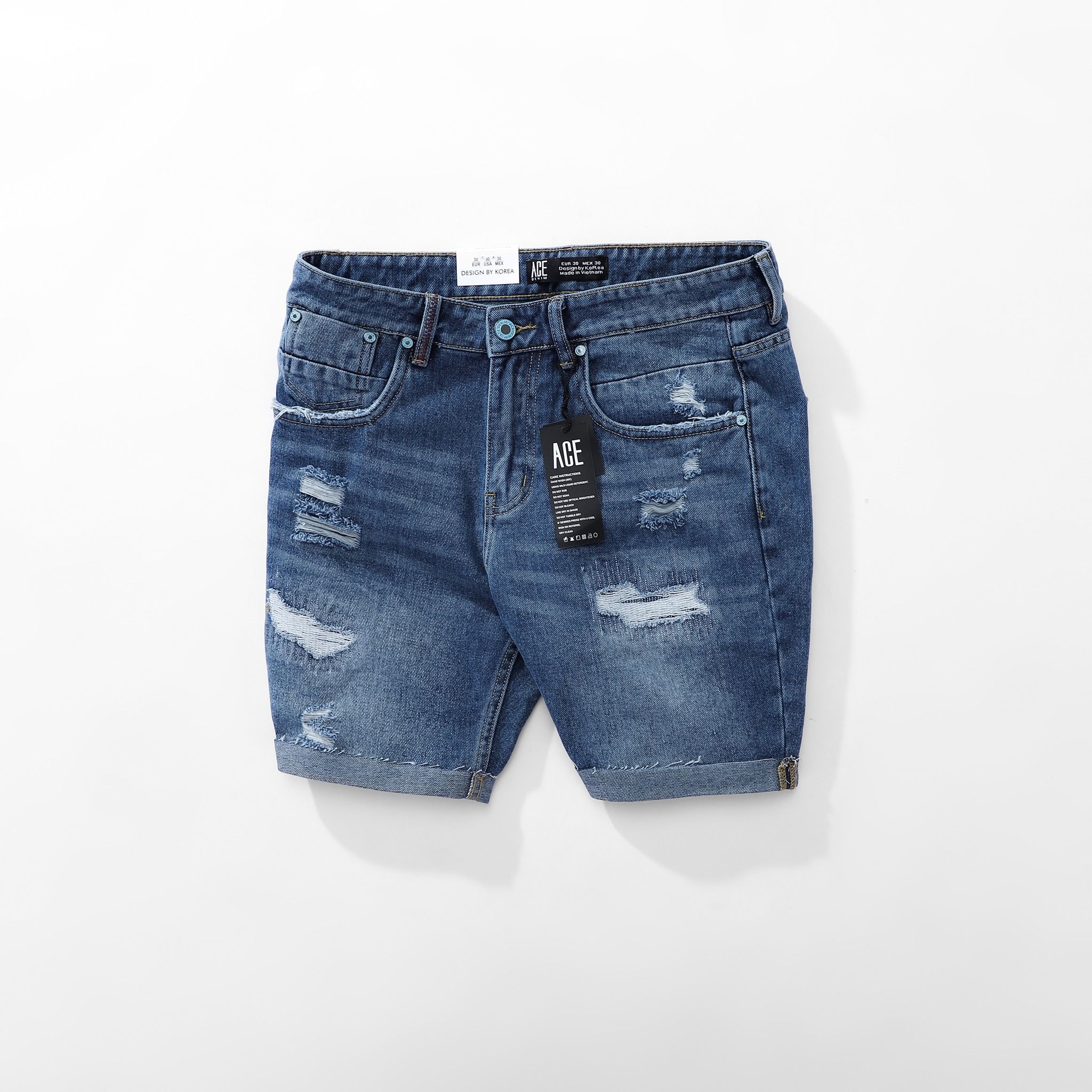  SHORT JEAN ACE DENIM SẮN LAI 