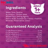 Combo 6 Lon 400G - Pate WHISKAS Sardines - Cá mòi Petmall