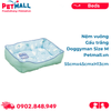  Nệm vuông gấu trắng Doggyman Size M - 55cmx45cmxH13cm Petmall 