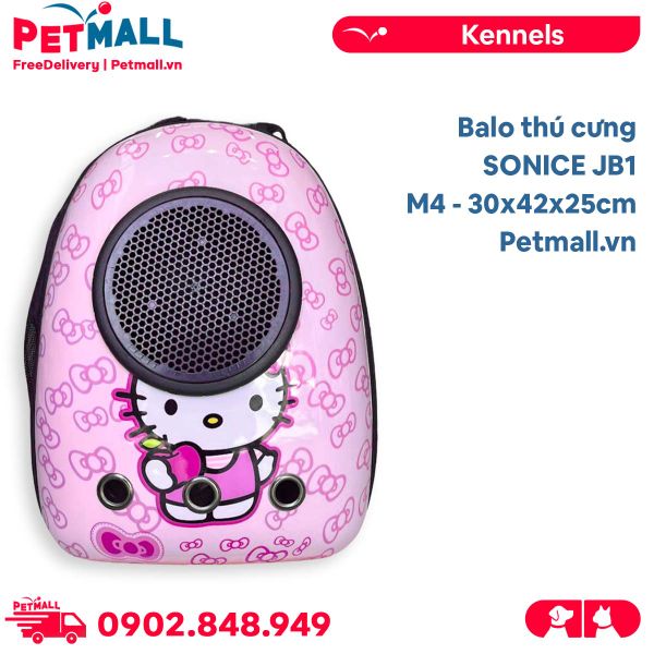 Balo thú cưng SONICE JB1 M4 - 30x42x25cm Petmall