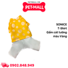 Áo dài tết SONICE T-Shirt - Gấm cát tường màu Vàng Petmall