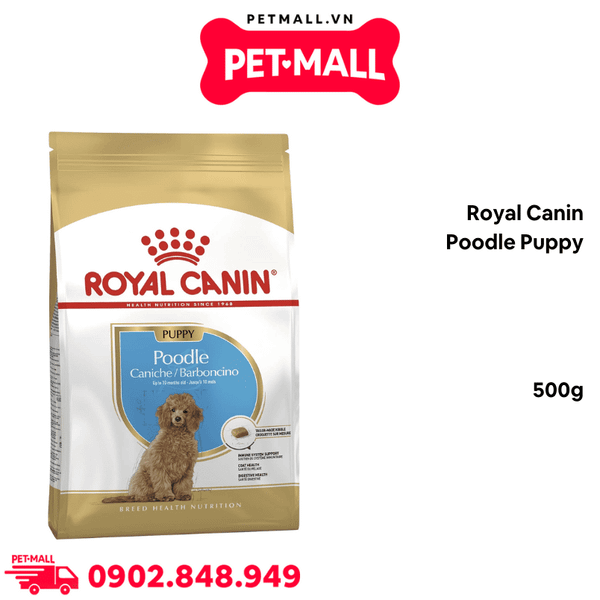 500G - Thức ăn chó Royal Canin Poodle Puppy Petmall