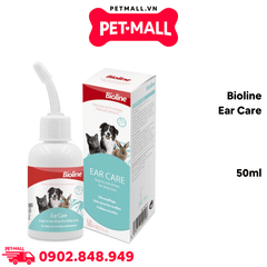 Dung dịch vệ sinh tai Bioline Ear Care 50ml Petmall