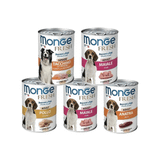 Combo 12 Lon 400G - Pate MONGE Fresh Mix vị - Thịt Heo, Thịt Gà, Gà Tây Và Rau, Thịt Vịt Petmall
