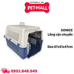 Lồng vận chuyển SONICE size 67 x 51 x 47 cm Petmall