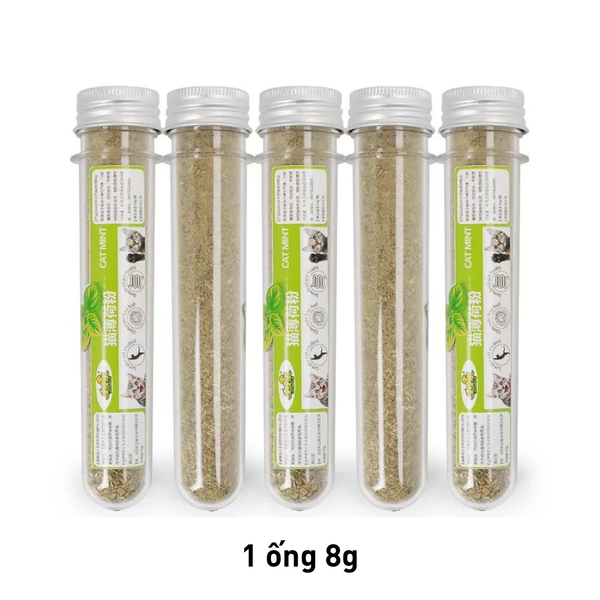 Ống cỏ mèo Loffe Catnip mint 8g - Hỗ trợ mèo giảm stress Petmall