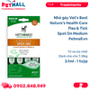  Nhỏ gáy Vet's Best Nature's Health Care Flea & Tick Spot On Medium 3.1ml - 1 tuýp - Trị ve, bọ chét cho chó 7-18kg Petmall 