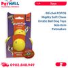 Đồ chơi FOFOS Mighty Soft Chew Erratic Ball Dog Toys Size 8cm - Banh 6 góc siêu bền Petmall