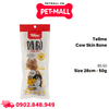 Treats gặm Tellme Cow Skin Bone size 28cm BS.50 - 50g - Da bò thật Petmall