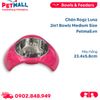  Chén Rogz Luna 2in1 Bowlz Medium Size | 23.4x5.8cm - Màu hồng Petmall 