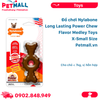  Đồ chơi Nylabone Long Lasting Power Chew Flavor Medley Toys X-Small Size - Cho chó < 7kg, vị hỗn hợp Petmall 