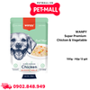 Hộp 12 Gói 100G - Pate chó WANPY Super Premium Chicken & Vegetable - Thịt gà & Rau Củ Petmall