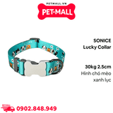 Vòng cổ Sonice Lucky Collar 30kg - 2.5cm Loang màu Petmall