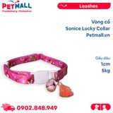 Vòng cổ Sonice Lucky Collar 5kg - 1cm Gấu dâu Petmall
