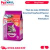 Thức ăn mèo WHISKAS Gourmet Seafood Flavour 6kg - Vị Hải sản Petmall