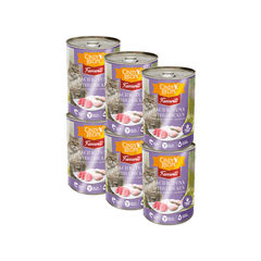 Combo 6 Lon 400G - Pate mèo Cindys Recipe - Vị Cá Ngừ và Gà Petmall