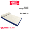 Giường vuông gối vải SONICE Lounge Cushion Size 86 x 56 cm Petmall