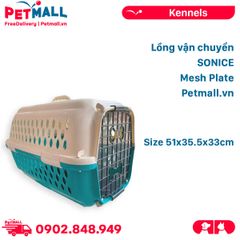 Lồng vận chuyển hàng không SONICE Mesh Plate Size 51x35.5x33cm Petmall