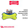 Đồ chơi FOFOS Born Wild Bone Squeakers Inside Dog Toys Size 22x10cm - Xương nhồi bông, hỗ trợ nhai gặm giảm stress Petmall