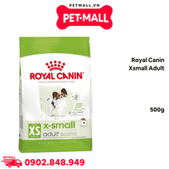 Thức ăn chó Royal Canin Xsmall Adult 500g - Chó lớn giống nhỏ size X-Small Petmall