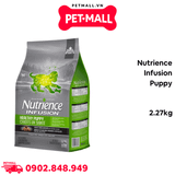 Thức ăn chó Nutrience Infusion Puppy 2.27kg - Thịt gà rau củ , dành cho chó con Petmall