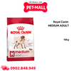 10KG - Thức ăn chó Royal Canin MEDIUM ADULT Petmall