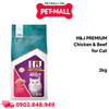 2KG - Thức ăn mèo H&J PREMIUM Chicken and Beef cat - Dành cho mèo vị gà, bò Petmall