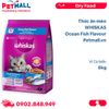  6KG - Thức ăn mèo WHISKAS Ocean Fish Flavour - Cá biển Petmall 