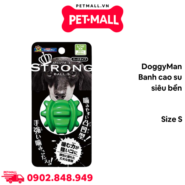 Banh cao su siêu bền DoggyMan size S Petmall