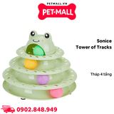 Đồ chơi tháp 4 tầng Sonice Tower of Tracks - Hỗ trợ vận động Petmall