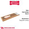 Đồ chơi cào móng Elite Fish Catnip size 45x24x4cm - Tặng kèm catnip Petmall