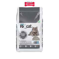 18L- Cát vệ sinh Bentas Rocat Activated Carbon Bentonite Clumping Cat Litter - Hương Than Hoạt Tính Petmall