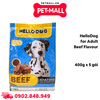Combo 5 Gói 400G - Thức ăn chó HelloDog Adult Beef Flavor Petmall
