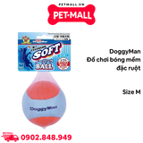 Đồ chơi bóng mềm đặc ruột DoggyMan size M Petmall
