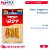  Treats DoggyMan 10 cây - Que da bò nhúng thịt gà Petmall 