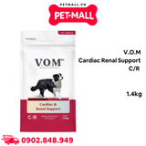 1.4KG -Thức ăn chó VOM Cardia.c Rena.l Support CR - Chăm sóc sức khỏe cho tim và thận Petmall