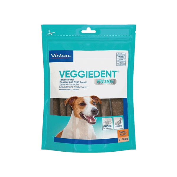 Treats Virbac Veggiedent Fresh 240g - hỗ trợ làm sạch răng, thơm miệng Petmall