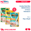 Combo 48 Gói 70g - Pate mèo NEKKO Kitten in Gravy - Mix vị Petmall