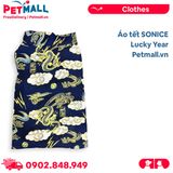 Áo tết SONICE Lucky Year - Màu xanh rồng vàng Petmall