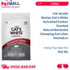 10L - Cát vệ sinh Bentas Cat's White Activated Carbon Scented Natural Bentonite Clumping Cat Litter - Hương Than Hoạt Tính Petmall